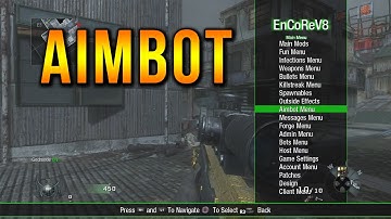 Black Ops 1 Aimbot Trickshot - (COD: BO1 PRIVATE MATCH MODMENU)