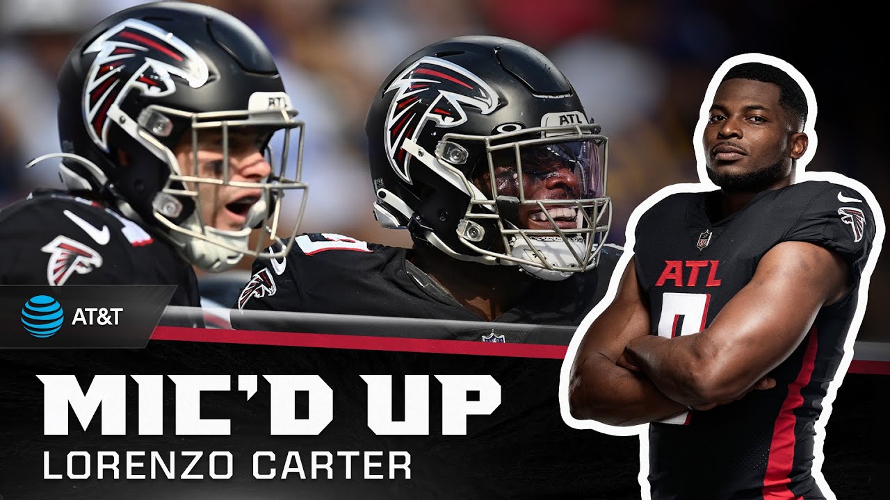 Falcons LB Lorenzo Carter changes jersey number for 2023