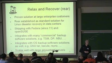 linux disaster recovery with rear