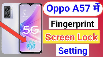 oppo a57 Fingerprint Kaha Hai/oppo a57 Me Fingerprint Lock Kaise Lagaye/Fingerprint sensor test