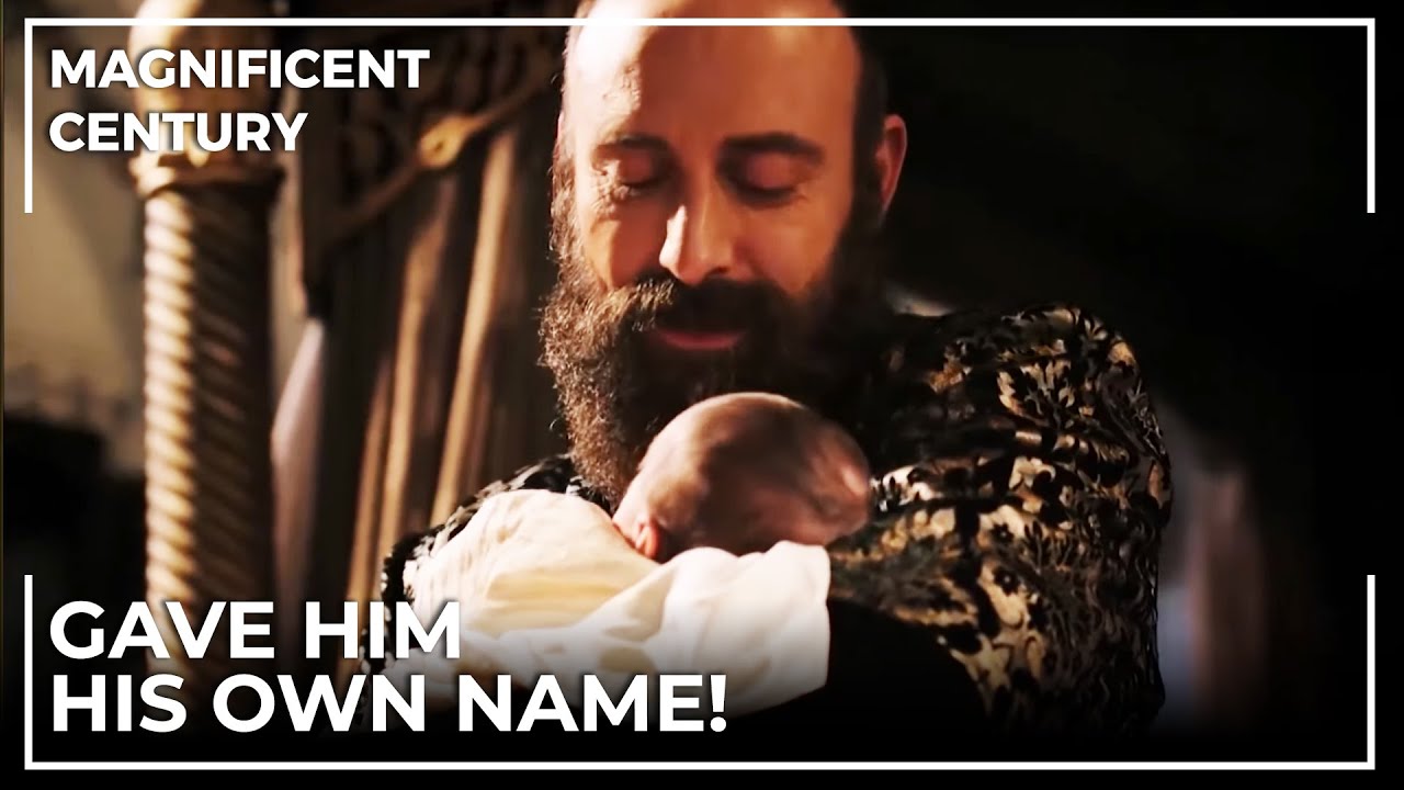 Suleiman's New Grandson : Suleiman Junior! | Magnificent Century