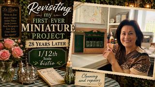 My Dolls House Diary #106 | My First Ever Miniature Project