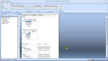 Report Builder 7/8 - Adding campaign performance charts to your report