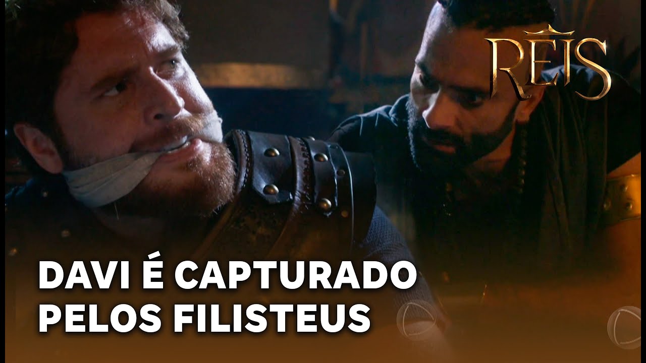 HISTÓRIA DO REI DAVI: Davi é capturado pelos filisteus e Aquis ordena sua prisão