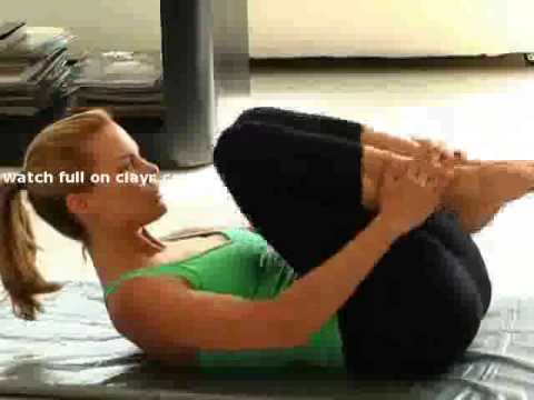 Model Fitness: Lorie Baker's Pilates Routine bizzare