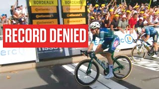 Mark Cavendish DENIED RECORD By Jasper Philipsen In Stage 7 At Tour de France 2023