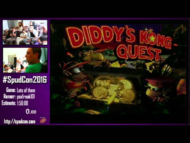 #Spudcon2016 - Run 8: Drunk SNES exhibition by psxfreak101 class=