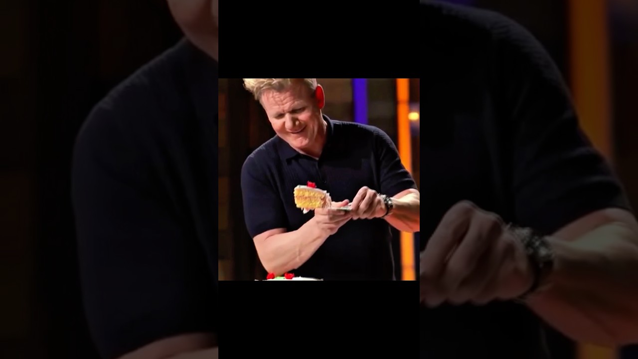 Pink Champagne Cake | Masterchef #gordonramsay #masterchef