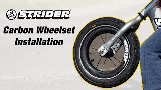 Strider Carbon Wheelset Installation