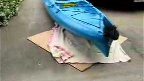 How to load kayak on car by yourself