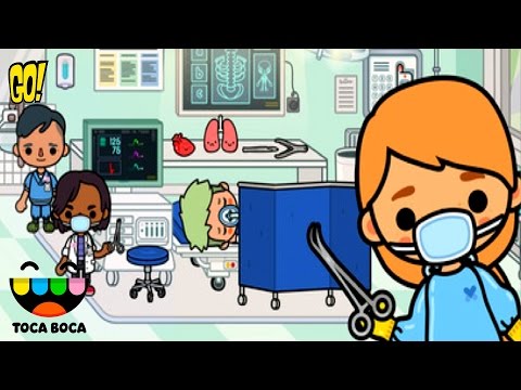 Toca Life Hospital Тока Лайф Больница Детская обучающая игра Играем в Доктора с Best Kids Apps