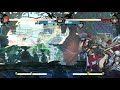 Guilty gear strive ino corner combo wall break