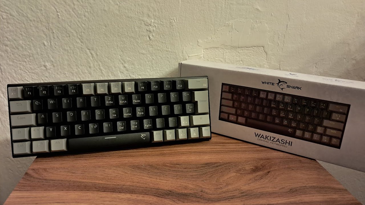 افضل كيبورد White Shark wakizashi