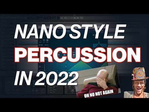 Nano/Tristan style percussion | Karplus Strong synthesis & Psytrance in 2022