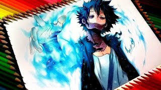 Drawing - Dabi ( Boku no hero academia - My hero academia ) [ 僕のヒーローアカデミア  ]