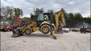 709147 Caterpillar 430E Loader Backhoe MCGREW AUCTION