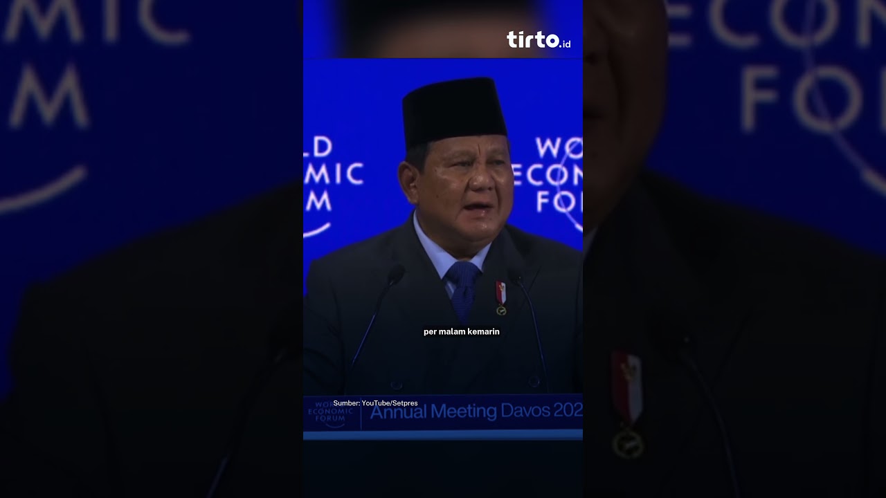 Prabowo di WEF Davos: Jumlah Penerima MBG akan Lampaui Produksi McD