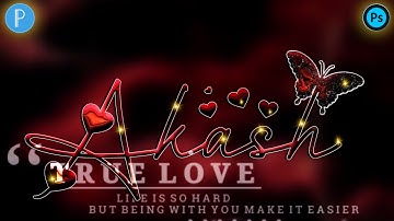 New Glass Font Name Editing On Android Signature Glass Font In Ps Touch PixelLab | Zarraq Creation