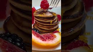 Sweet Love Banana Pancake: Easy & Delicious Gluten-Free Recipe 🍌🥞 #brunch #yummy #healthy #food