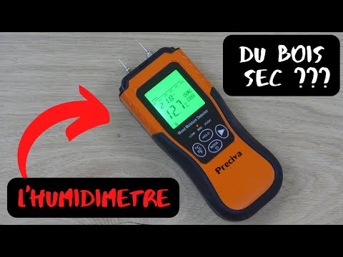 Comment savoir si mon BOIS est SEC? L'humidimètre Préciva 