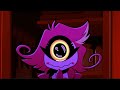 Nifty cries after being yelled at by Angel (Hazbin Hotel)