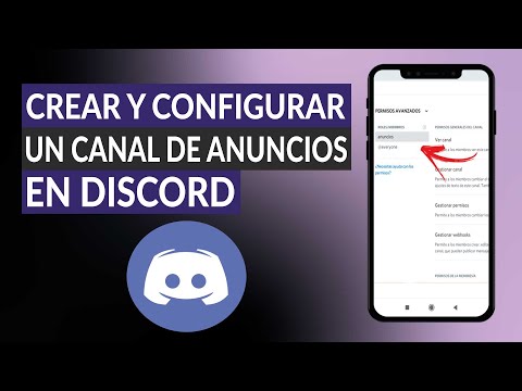 Cómo crear y configurar un canal de anuncios en DISCORD - Configuración completa