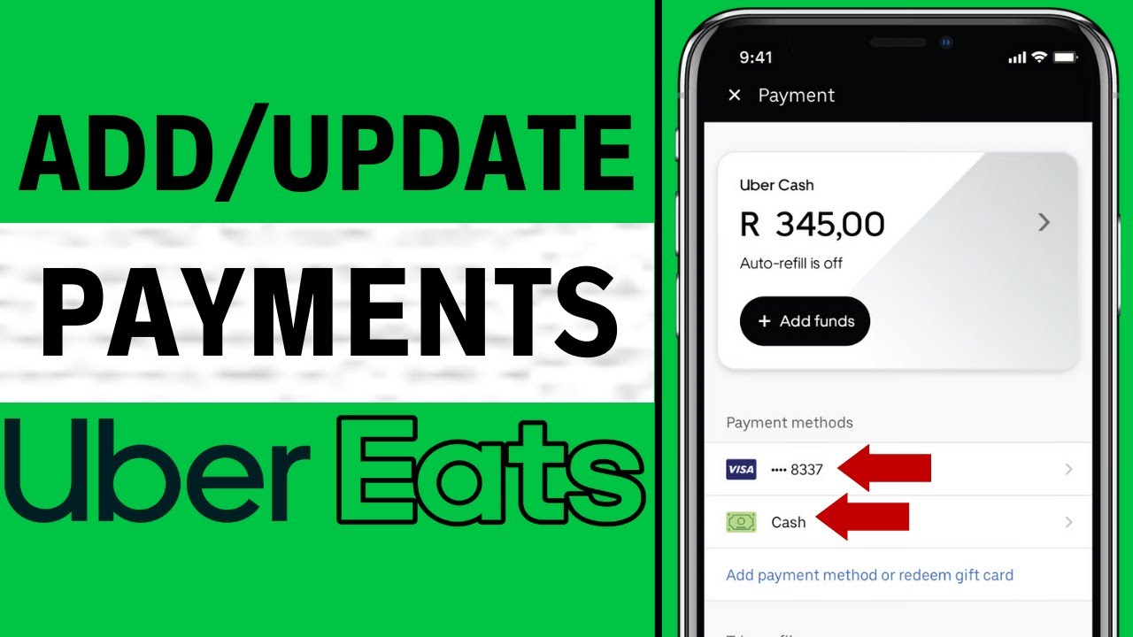 How to Add Payment Method on Uber Eats 2024 (EASY)