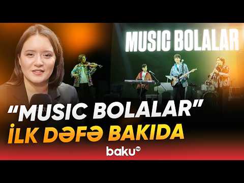 Özbəkistandan olan məşhur "Music Bolalar" qrupu ilk dəfə Bakı səhnəsində - Baku TV
