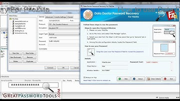 Regain Lost Password of FileZilla Account