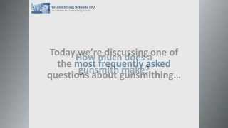 How Much Does A Gunsmith Make?