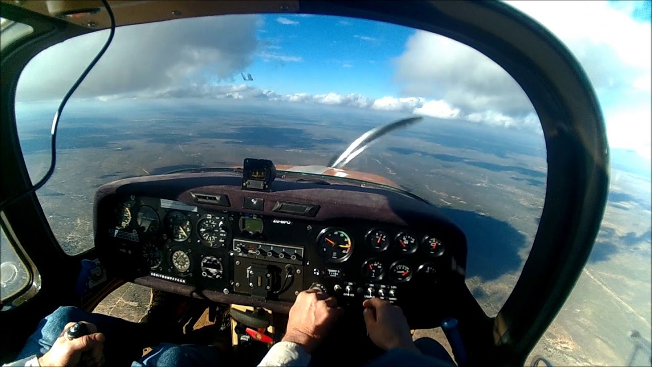 Grob 109b Gliding over the Lowveld