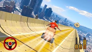 Boat Driving On Ramp Too Much un | Mega Ramp: Impossible Stunts 3D Android Gameplay #2 screenshot 5