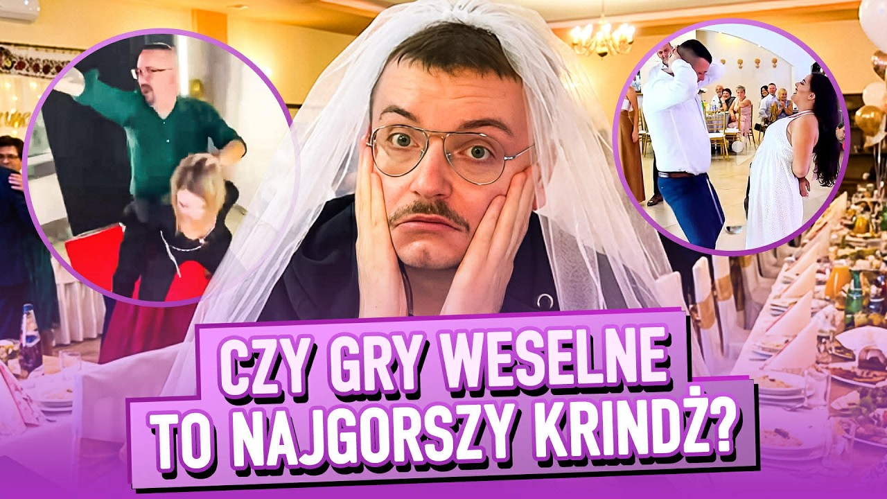 ŻENADY XXI WIEKU: GRY WESELNE JAK DLA GIMNAZJALISTÓW I PRANKSTERZY ZAWRACAJĄCY GITARĘ NA ULICY