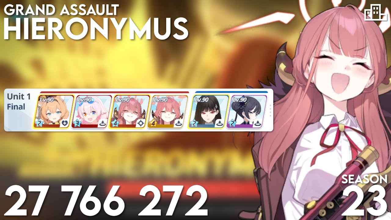 [Grand Assault S23] Hieronymus (Red) | Urban | Insane - Double Aru Clear