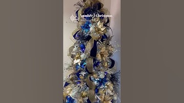 Thumbnail of New Theme ❄️🎄 Blitzen through the winter blues #christmas #christmasdecoration #christmastrees