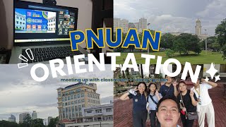 COLLEGE DIARIES #2 | Orientation ๐ป + Meeting up with Blockmates ๐ซ + PNU tour ๐ซ + Intramuros