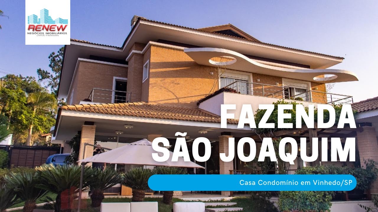 Casa em Condomínio Fazenda São Joaquim - Vinhedo/SP