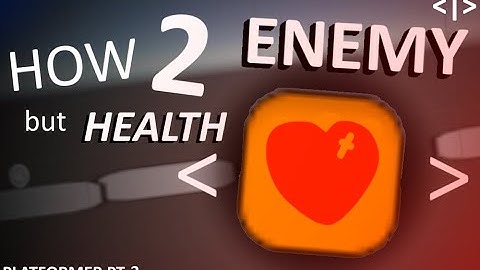 Making a 2D Platformer - Healthbars and Enemy AI | Unity Tutorial | TC Blox Studios