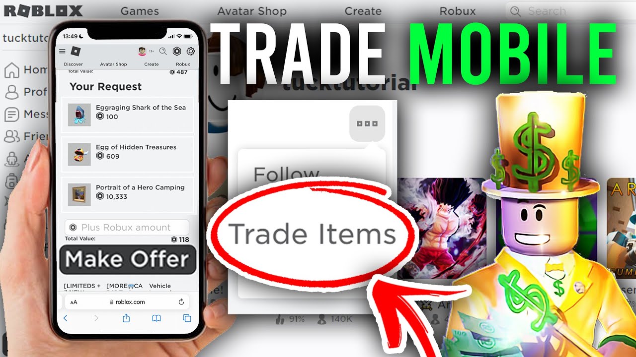 how to see trades on mobile mm2｜TikTok Search