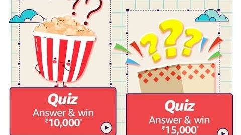 Amazon Movie Quiz | February 2023 | ₹10000 | Today Answers | Amazon Pay Balance | Answers | Win