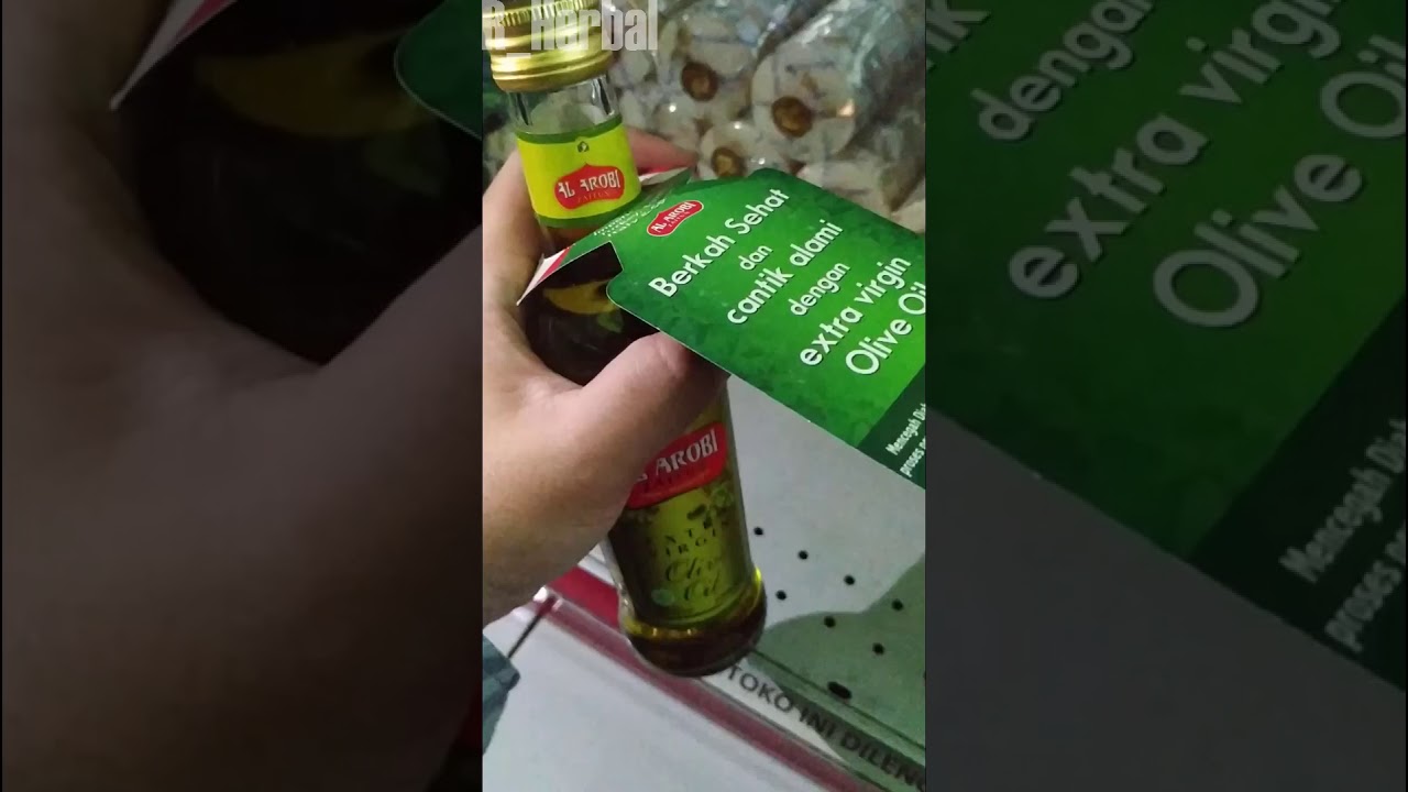 MINYAK ZAITUN AL AROBI ALAROBI AL AROBI EXTRA VIRGIN OLIVE OIL 325 ML