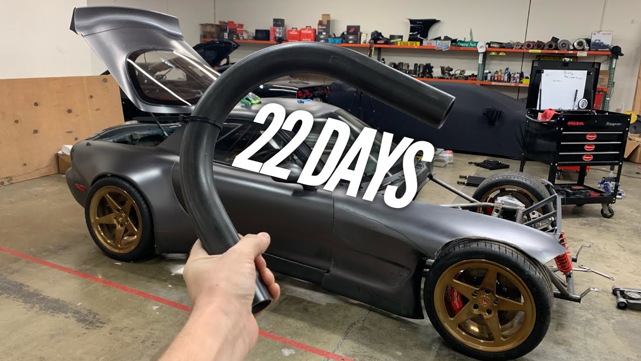 4 Rotor Chassis Work and Tube Bending! 22 Days until SEMA.