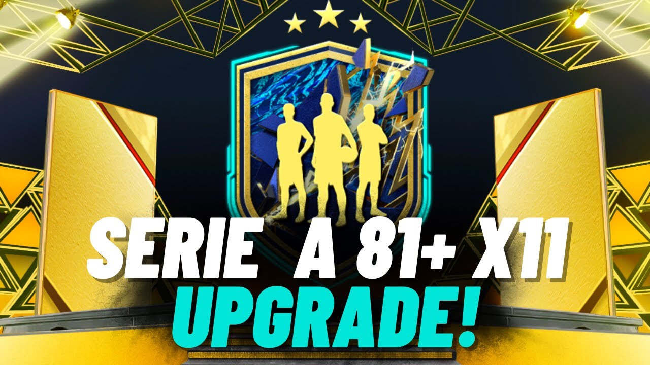 NEW SERIE A 81+ x11 UPGRADE SBC COMPLETE! FIFA 22 Ultimate Team