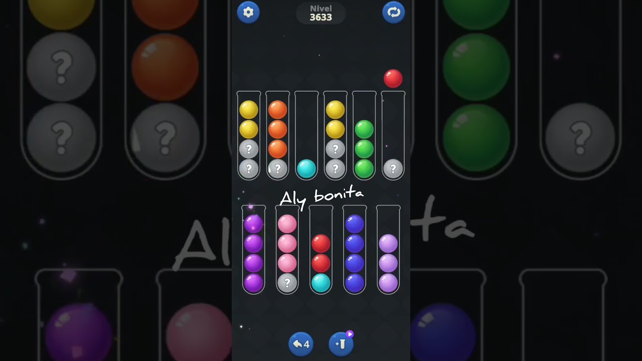 Ball sort puzzle level 3633 