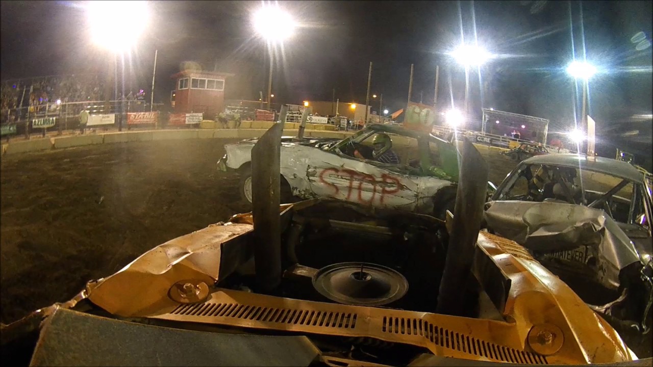 BUCKEYE DEMOLITION DERBY (FROM THE DRIVER'S SEAT) MAY 2017 YouTube