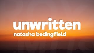 Natasha Bedingfield - Unwritten (Lyrics)