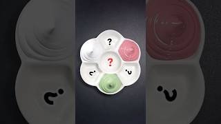 Pink + Green + White = Color ? #colormixing #colorzara #shots