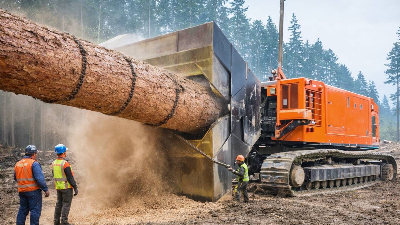 Advanced Firewood Processing Systems | Modern Custom Chainsaw Machines