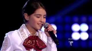 Ruby Saavedra canta "Mi Ranchito" en La Voz Kids