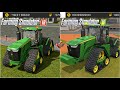 Fs 16 Vs Fs 18 John Deere Tractor Competition ! Farming Simulator 18 Multiplayer : #fs16 #fs18